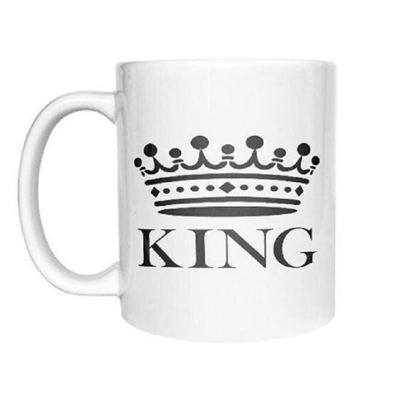 Tasse Couple King Queen - Couple-Gift-Store