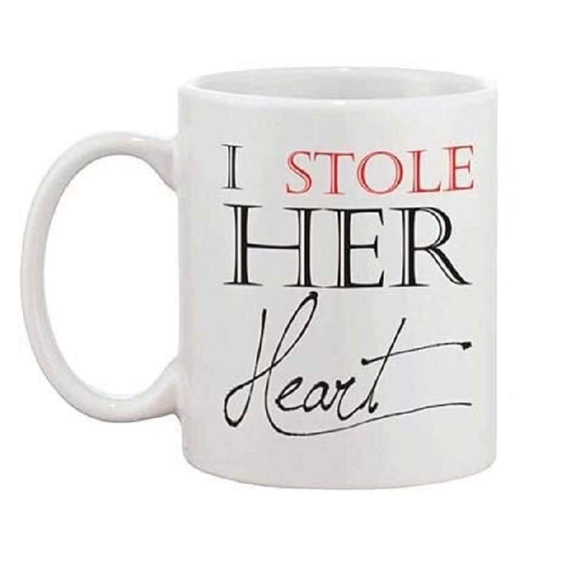My heart  His/Her Couple Mugs - Couple-Gift-Store