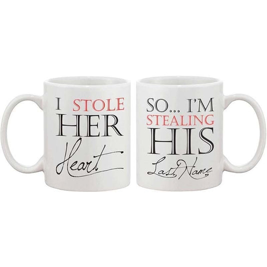 My heart  Couple Mugs - Couple-Gift-Store