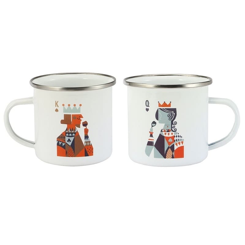 King Queen Couple Mugs