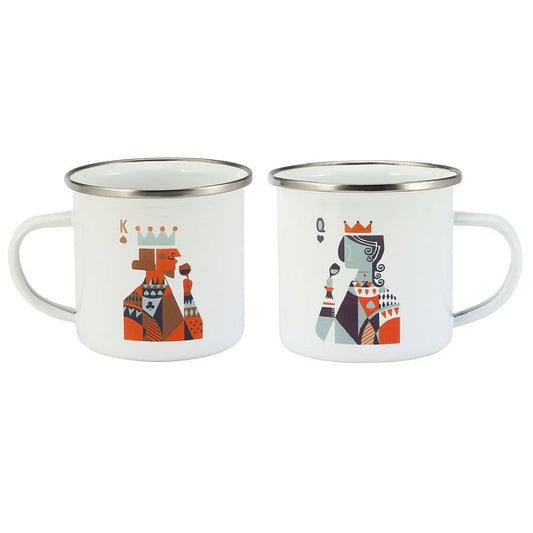 King Queen Couple Mugs