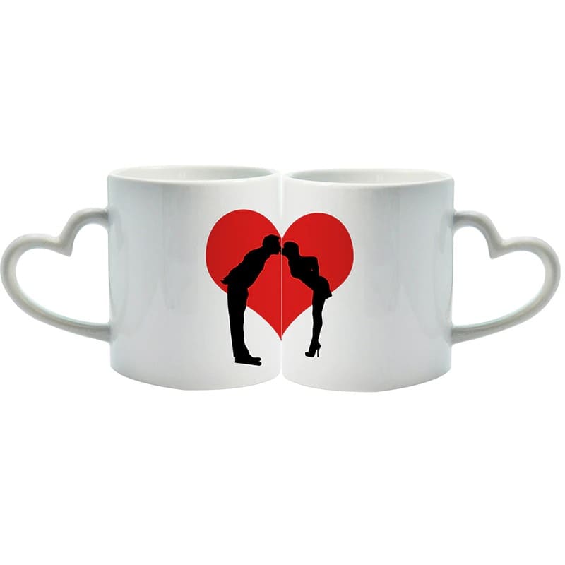 Tasse Couple Coeur - Couple-Gift-Store