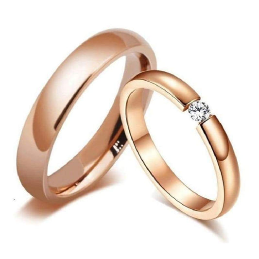 Romantic Jewels Couple Rings