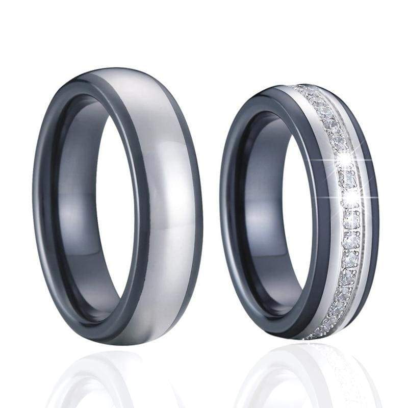 Bague Couple Ceramique Insta-couple