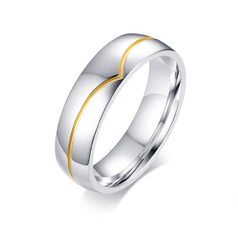 Men Elegance Couple Rings