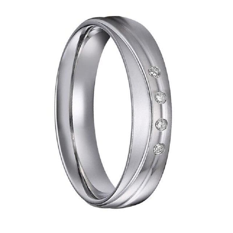 Women Commitment Couple Rings 