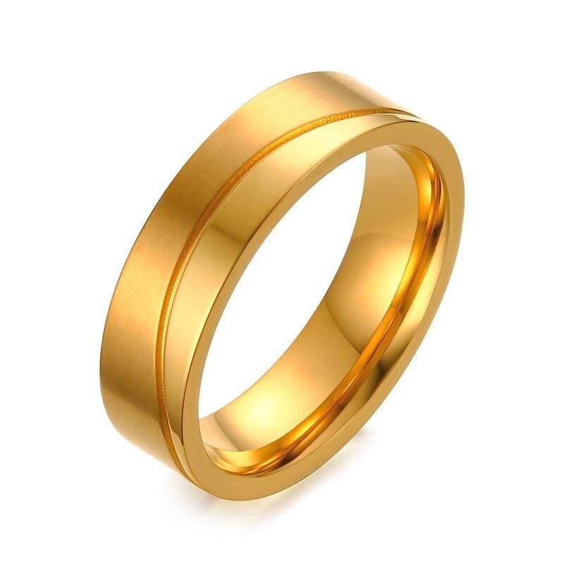 Men Gold Leaf Couple Rings