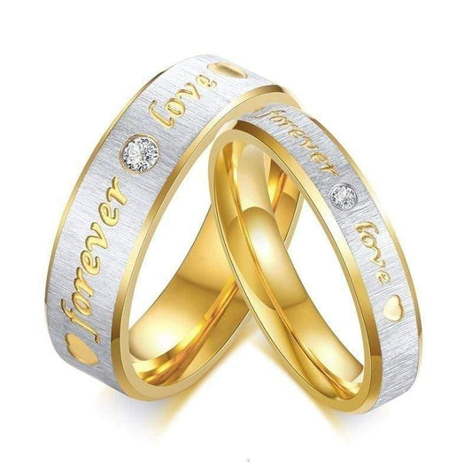 Forever Love Couple Rings