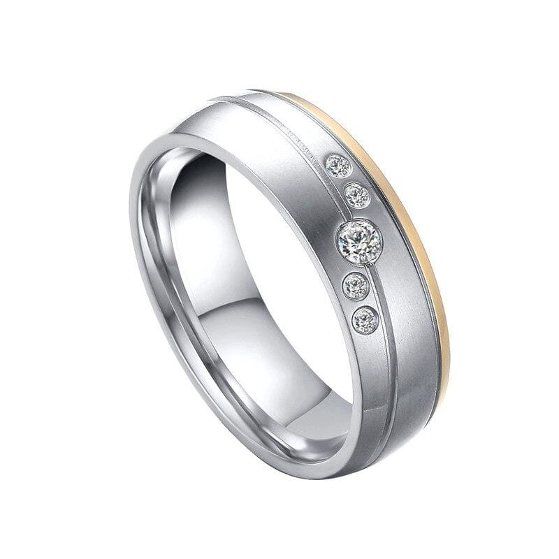 Woman Intuition Couple Rings