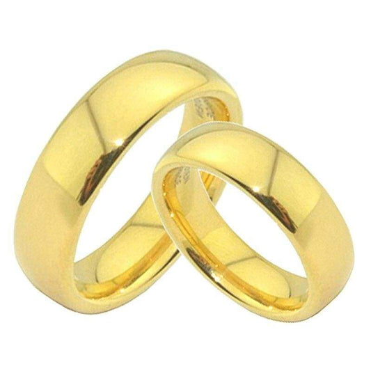 Intimate Moment Couple Rings
