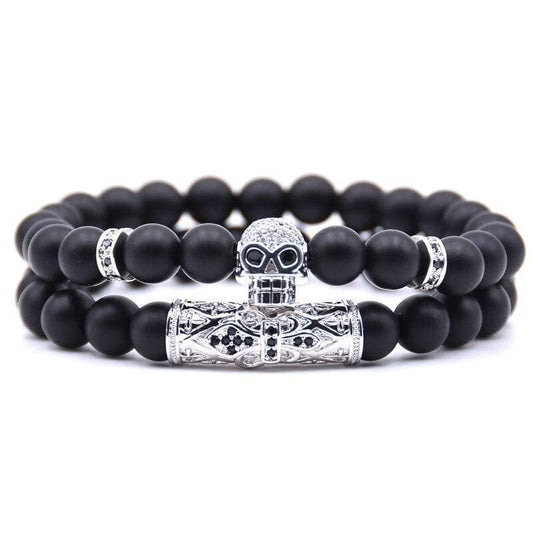 Silver Skull Bracelets