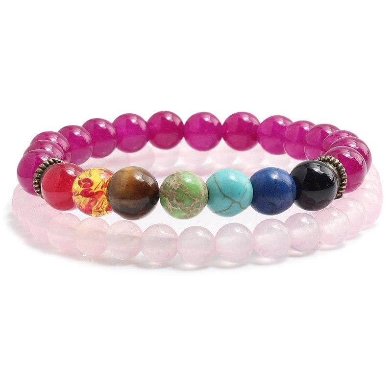 Love Chakras Couple Bracelets