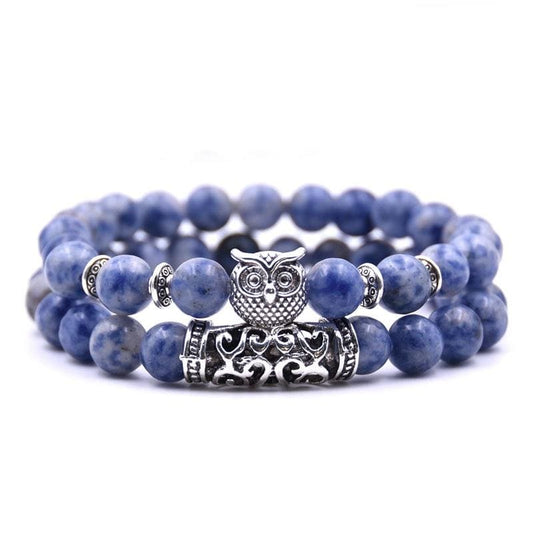 Wild Owl Couple Bracelets