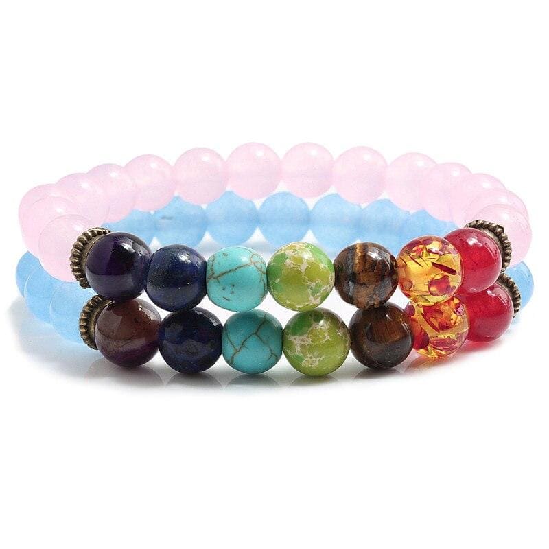 Gentle Chakras Couple Bracelets