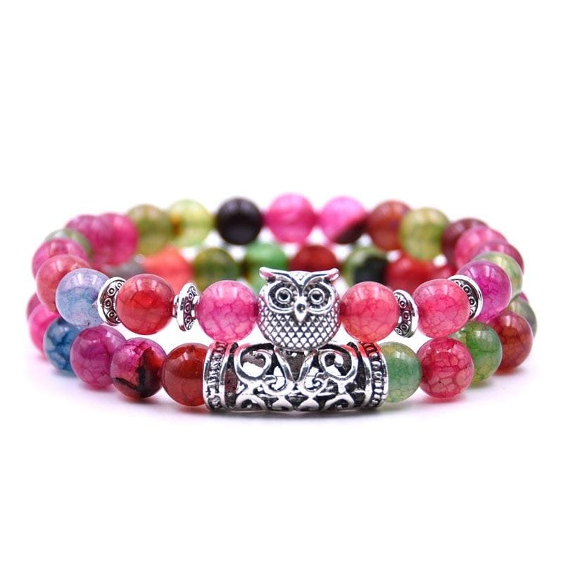 Happy Owl Couple Bracelets