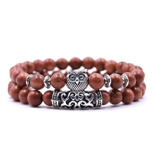 Sensual Owl Couple Bracelets