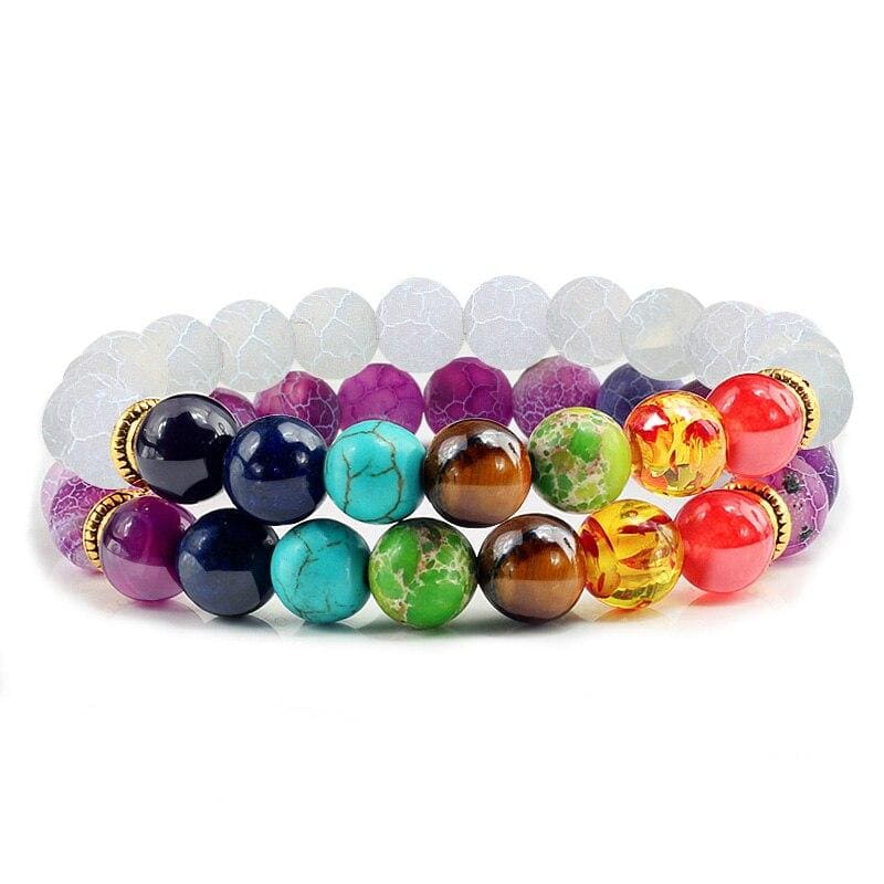 Chakra Power Couple Bracelets