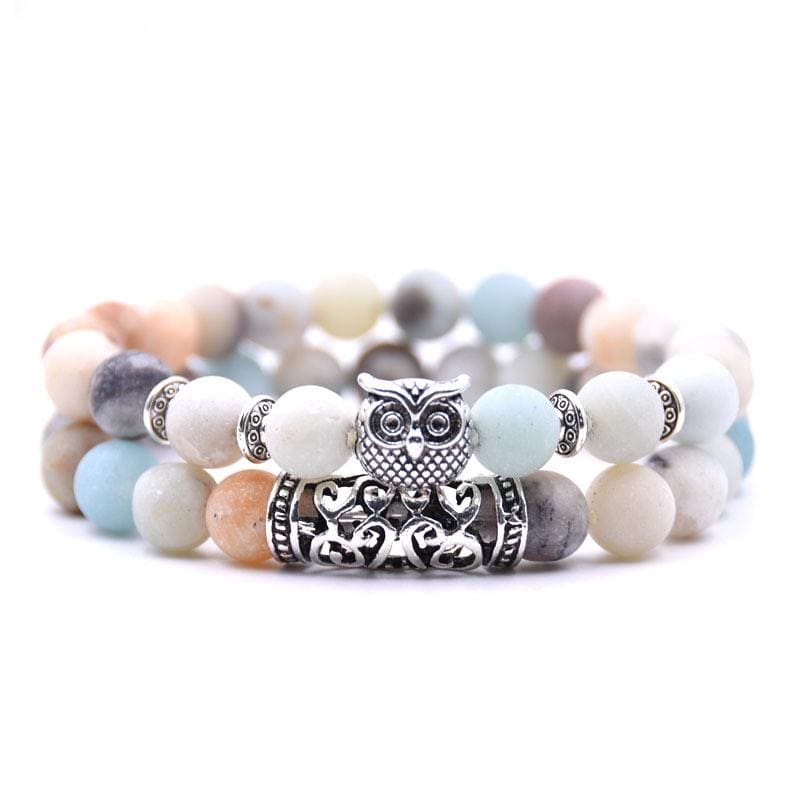 Wild Owl Couple Bracelets