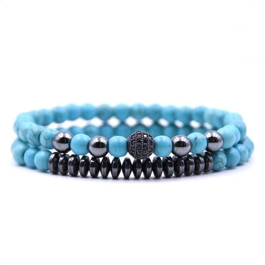 Ocean Beads Couple Bracelets