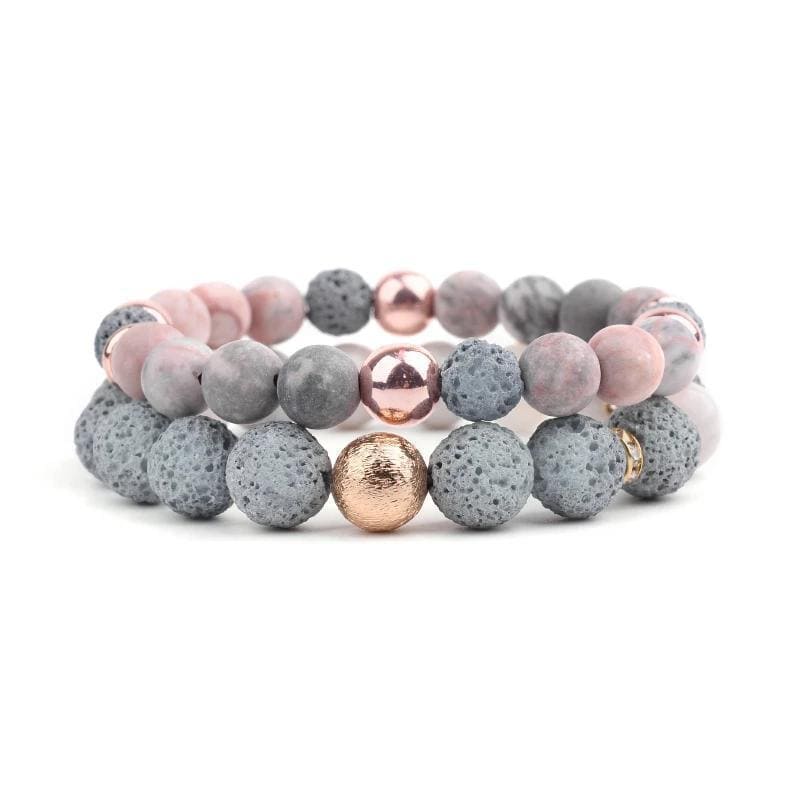 Natural Stone Couple Bracelets