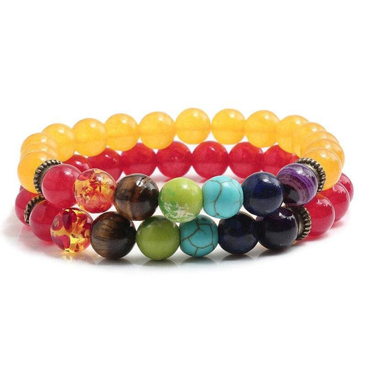 Chakra Power Couple Bracelets