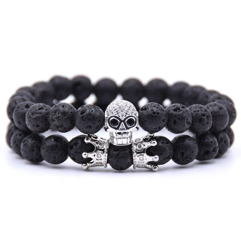 Silver Skull Bracelets