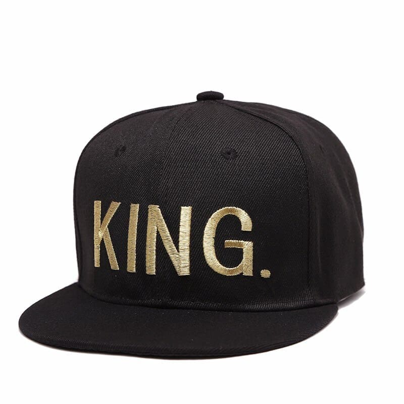 King Gold Couple Caps - Couple-Gift-Store