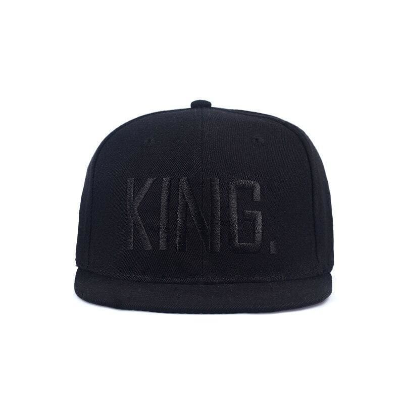 Man King & Queen Couple Caps - Couple-Gift-Store