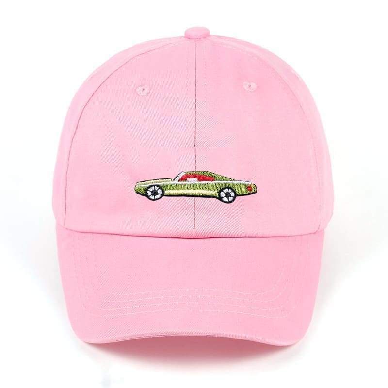 Pink Car Couple Caps - Couple-Gift-Store