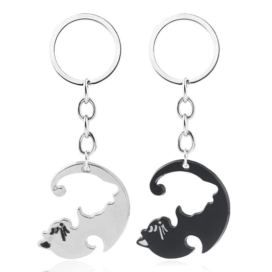 Couple Keychain Cat - Couple-Gift-Store