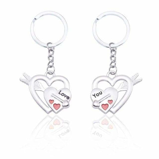 Couple Keychain Heart - Couple-Gift-Store