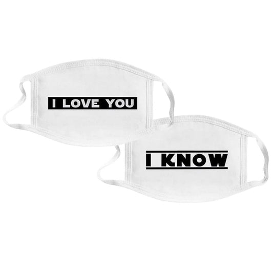 Couple Mask I Love You - Couple-Gift-Store