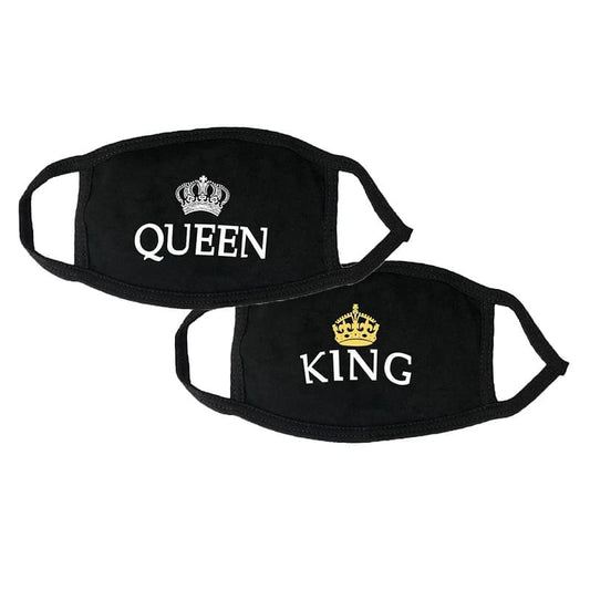 Couple Mask King Queen - Couple-Gift-Store