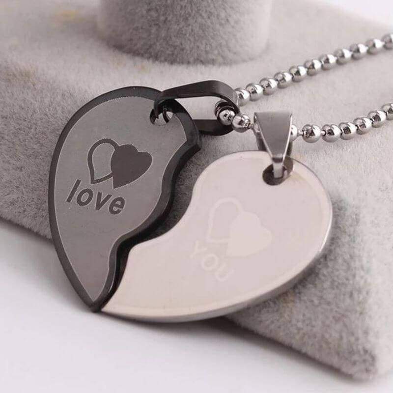 Couple Necklaces Distance - Couple-Gift-Store