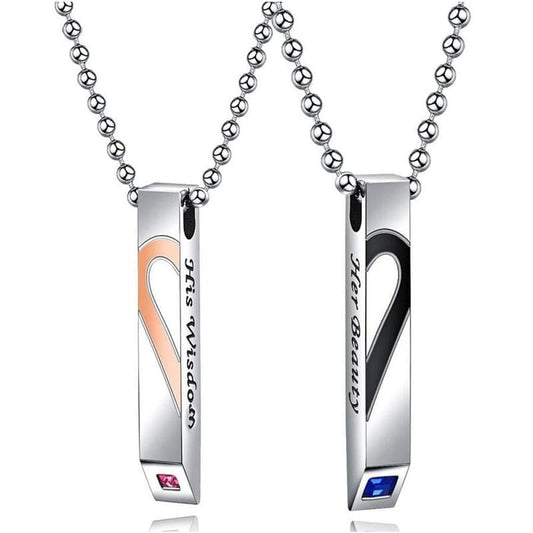 Couple Necklaces Love Stick - Couple-Gift-Store