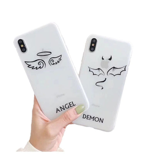 Couple Phone Case Angel & Demon - Couple-Gift-Store