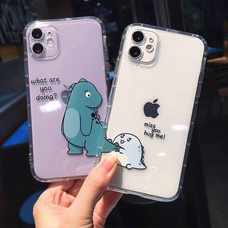 Couple Phone Case Dinosaur - Couple-Gift-Store