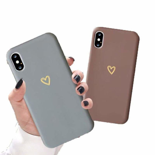 Couple Phone Case Heart - Couple-Gift-Store