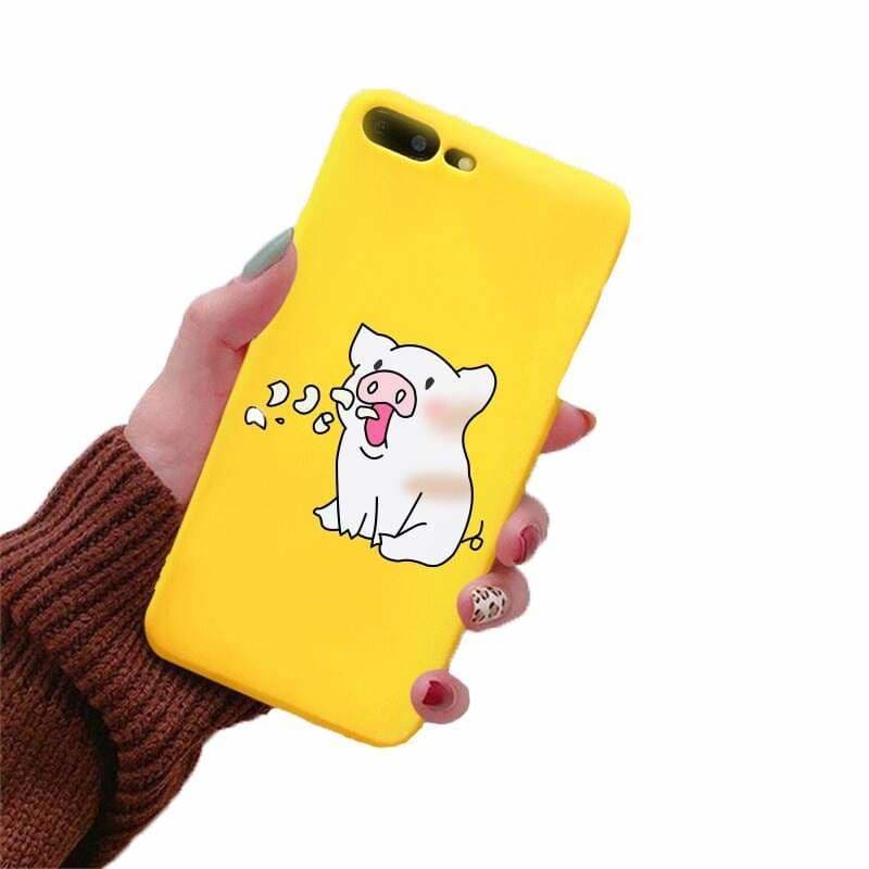 Couple Phone Case Pig - iPhone 6s / Eater - Couple-Gift-Store