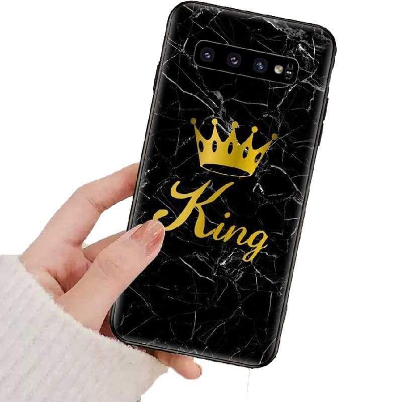Couple Phone Case Queen and King - Samsung S8 / King - Couple-Gift-Store