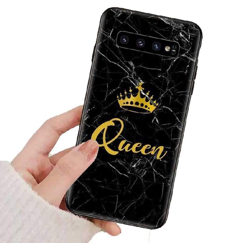 Couple Phone Case Queen and King - Samsung S8 / Queen - Couple-Gift-Store