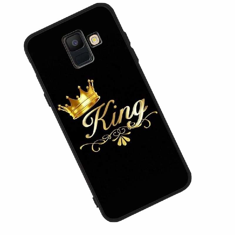 Couple Phone Case Queen & King - A3 2017 / King - Couple-Gift-Store