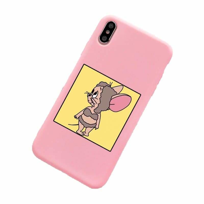 Couple Phone Case Tom and Jerry - Samsung A20 et A30 / Jerry - Couple-Gift-Store