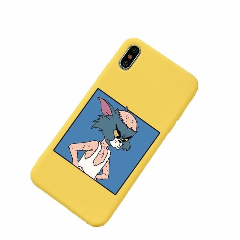 Couple Phone Case Tom and Jerry - Samsung A20 et A30 / Tom - Couple-Gift-Store