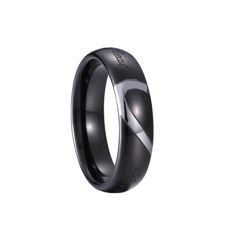 Couple Rings Sincere Love - 6 / Man - Couple-Gift-Store