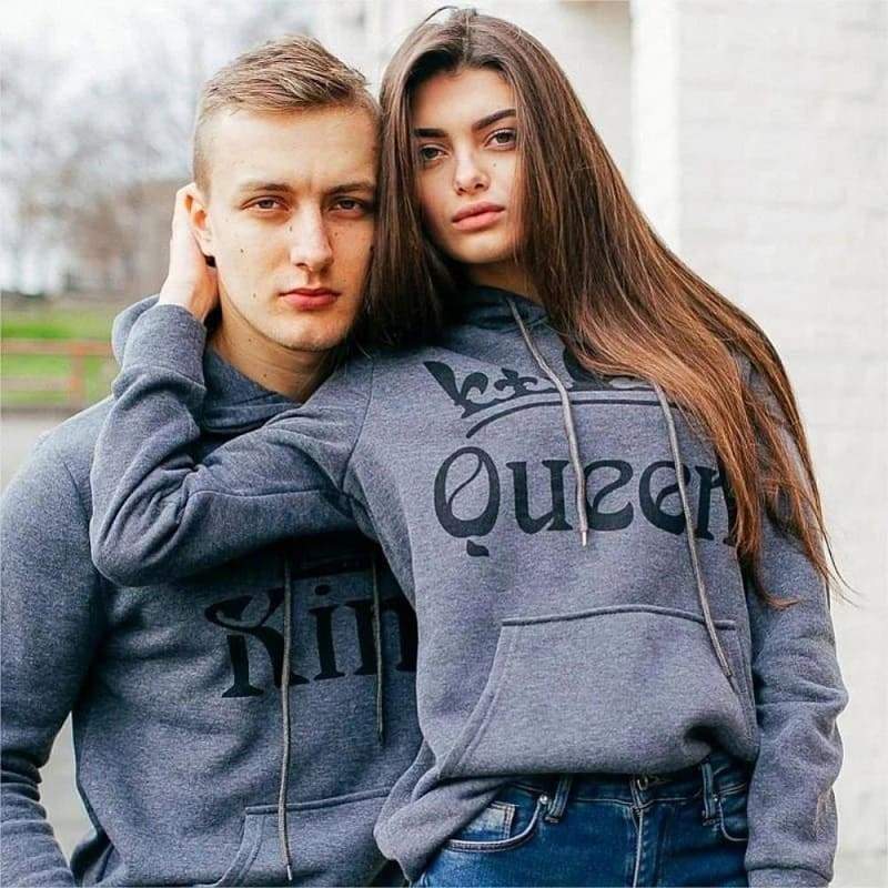 Couple Sweats King and Queen - Couple-Gift-Store