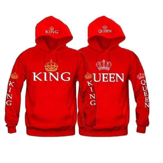 Couple Sweats King Queen - Couple-Gift-Store