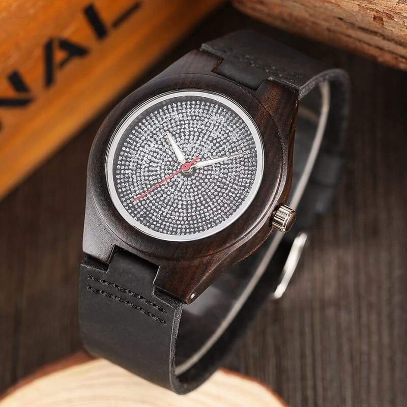 Couple Watches Scintillating Wood - Couple-Gift-Store