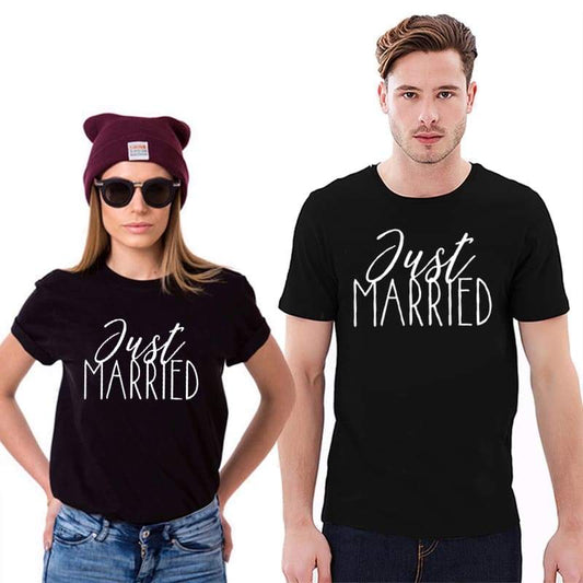 Newly-wed Couple T-shirts