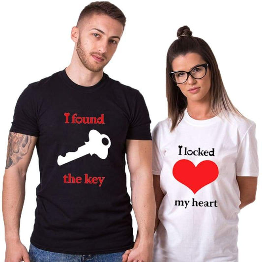 Locked Love Couple T-shirts
